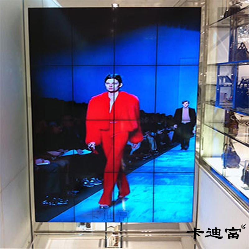 服装液晶拼接墙展示图