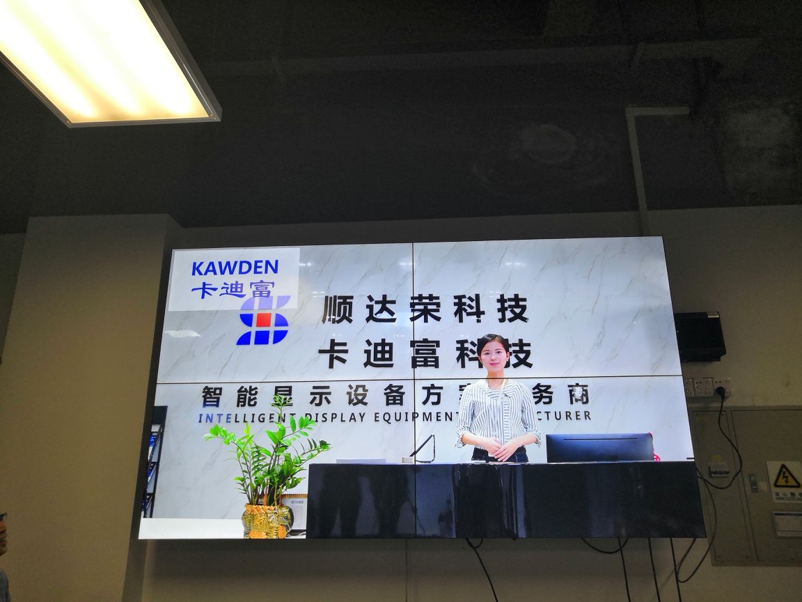 55寸拼接屏图片，55寸拼接屏项目案例展示