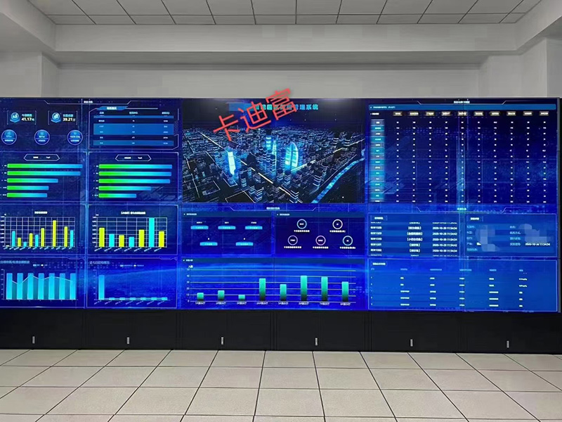 智能园区数据管理系统拼接屏数据大屏图片