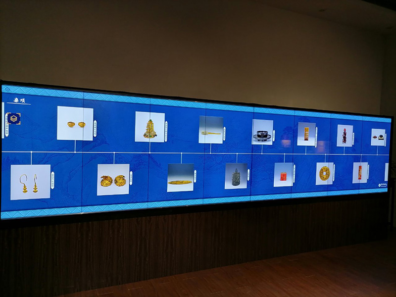 卡迪富55寸0.88拼缝液晶拼接屏助力江苏常熟博物馆打造沉浸式体验