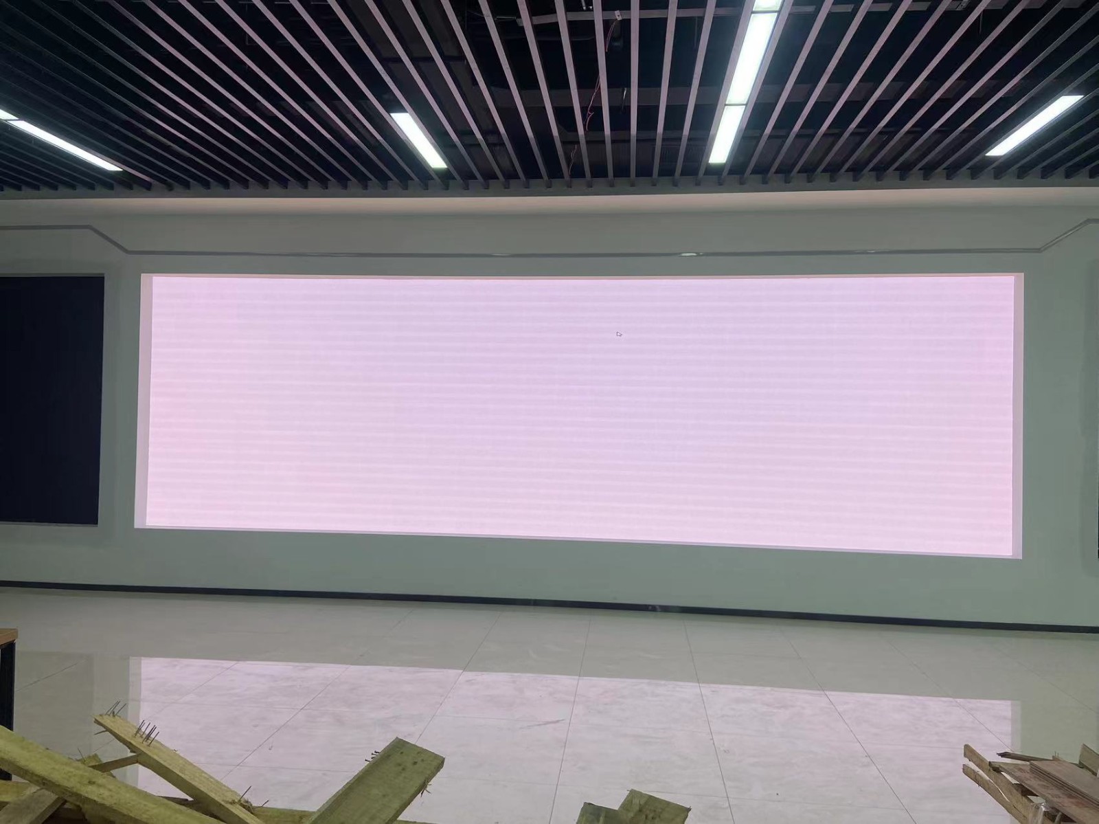 江西省赣州市章贡区展厅项目P1.86led显示屏大屏幕