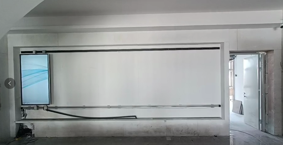 6米滑轨互动触摸一体机