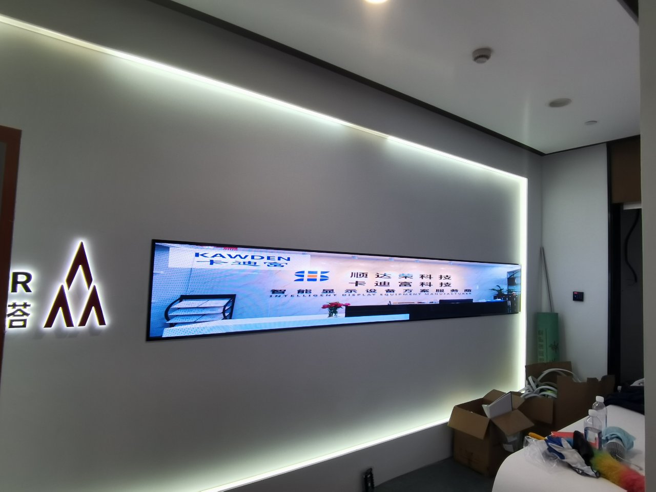 P1.53LED标牌屏展示效果