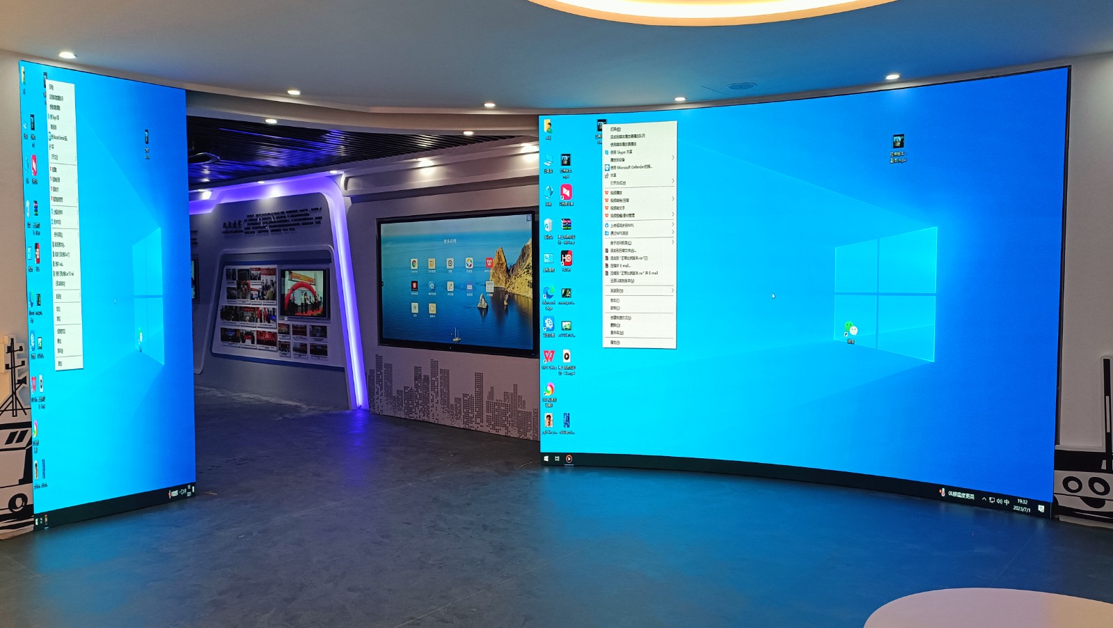 推拉门led显示屏滑轨屏