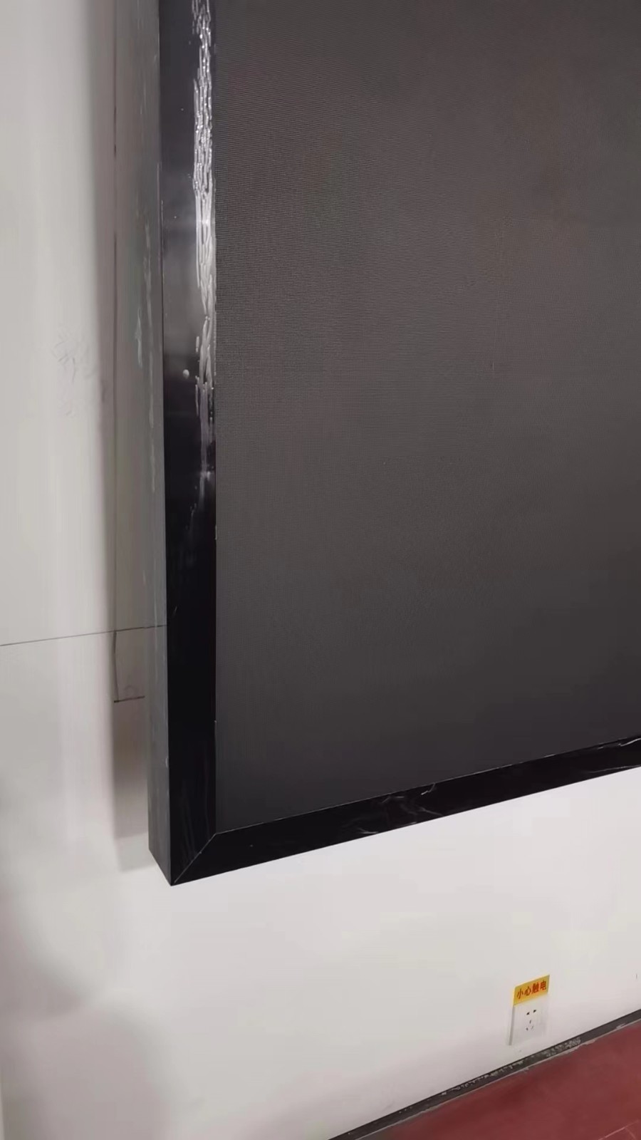 山西吕梁市某部队项目 P1.53 LED全彩显示屏细节