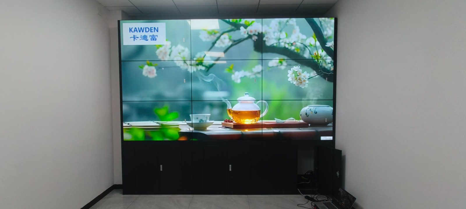 物流园46寸3.5mm3X3拼接屏图片2