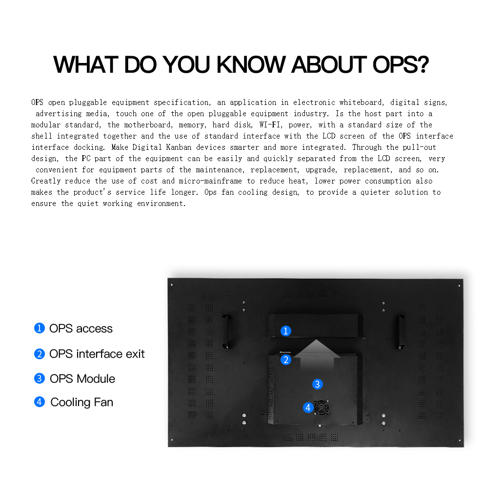 4K 46/49/55INCH 4K LCD video wall 