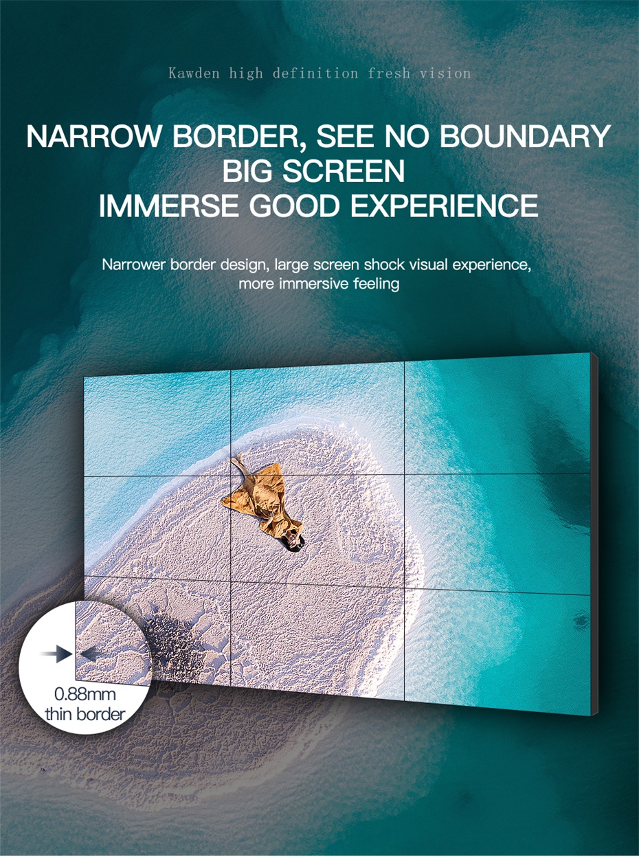 4K 46/49/55INCH 4K LCD video wall 