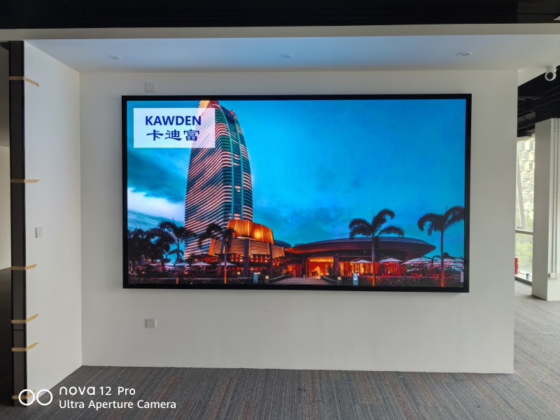 室内P1.86全彩屏赋能企业数字化升级