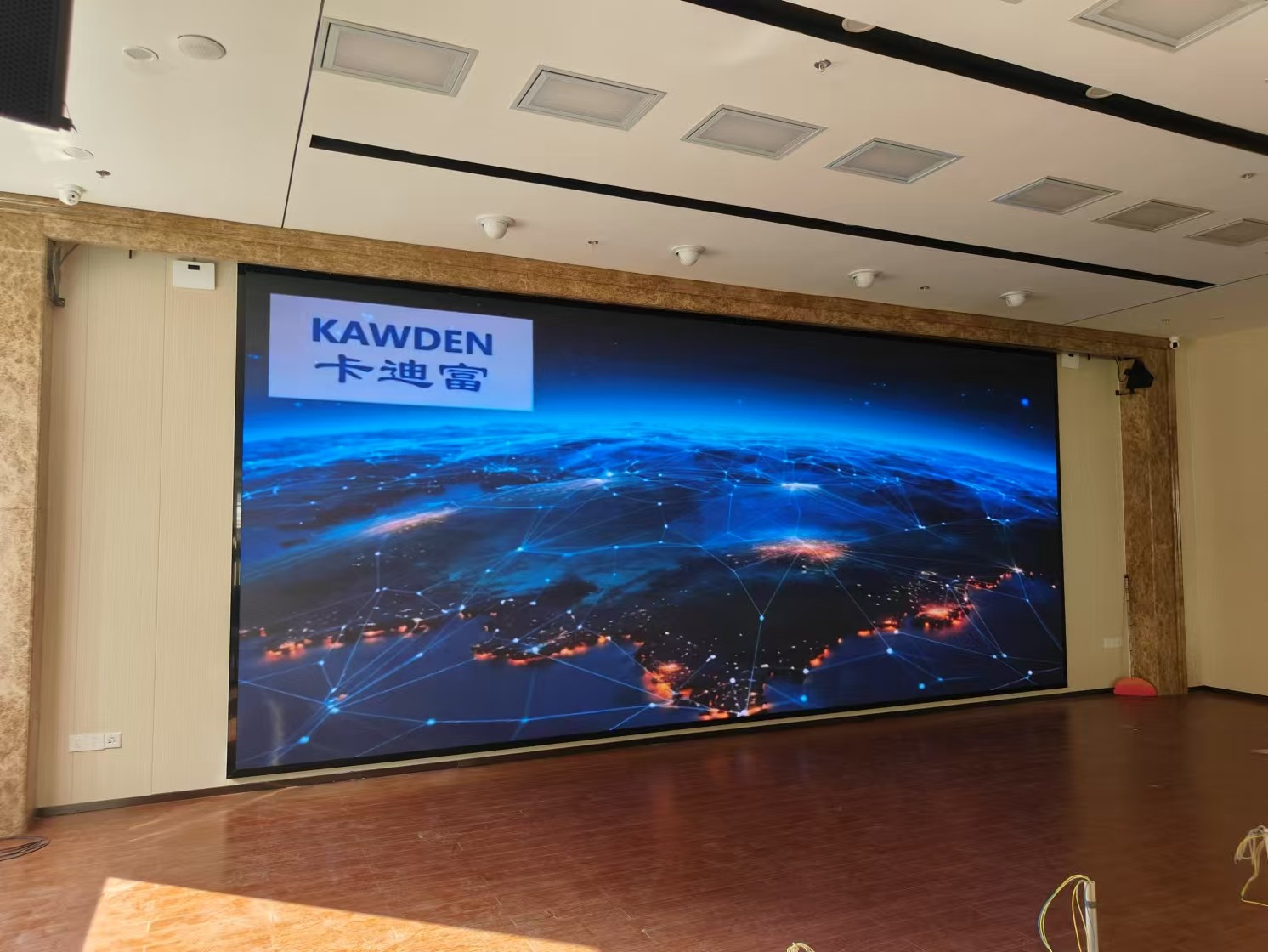 酒店P1.25室内led显示屏