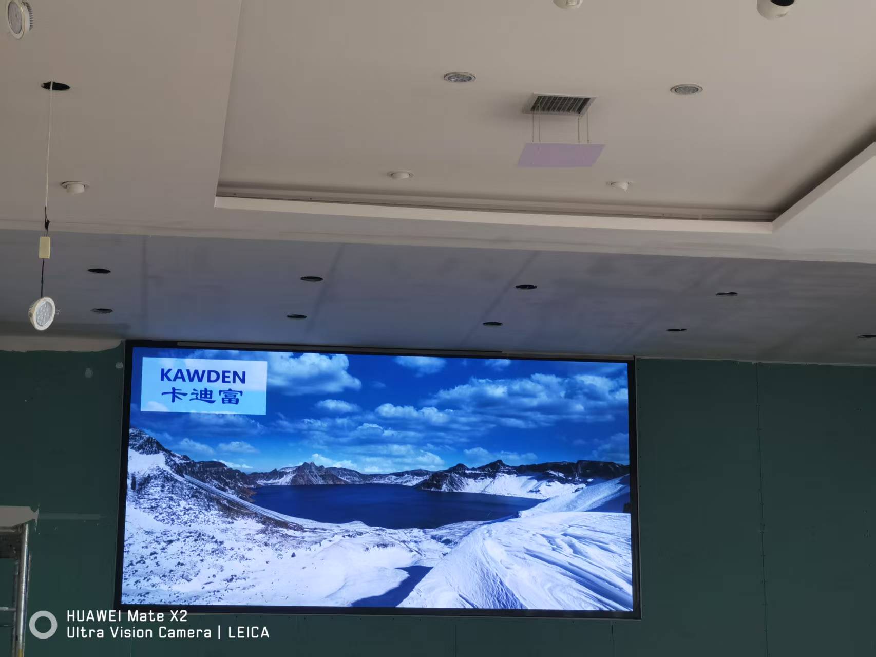 吉林延边教堂室内p2.5led显示屏 尺寸3.84X1.92