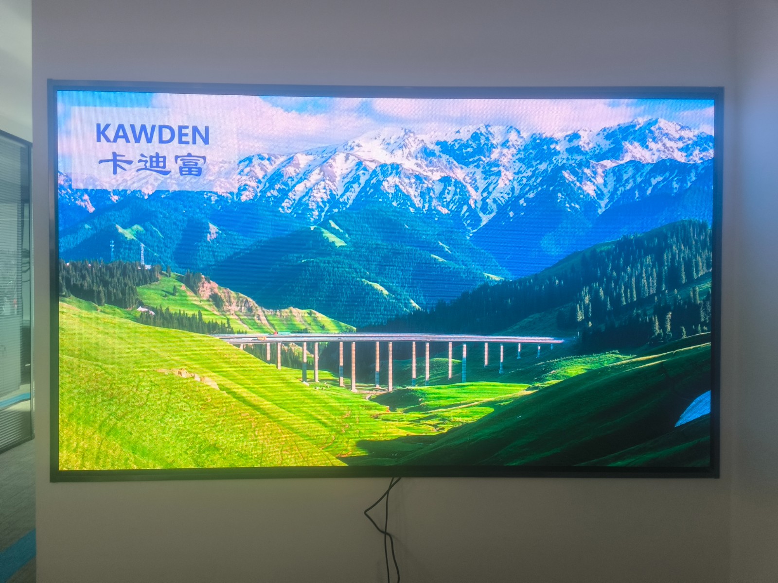 P1.86全彩屏展示