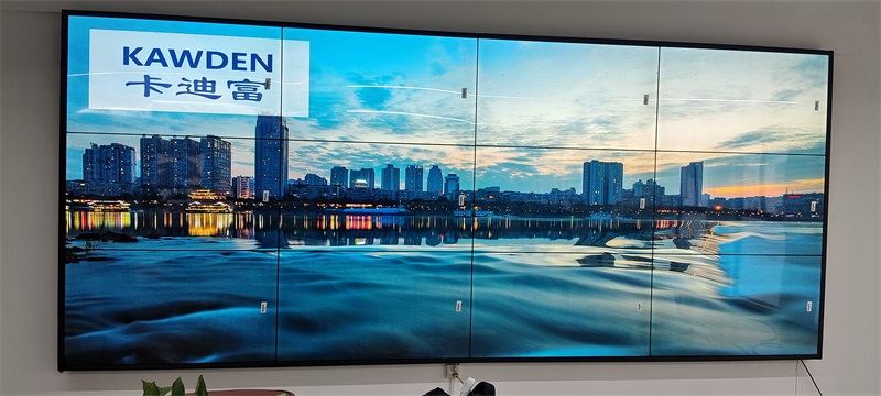 55寸3.5mm液晶拼接屏3X4 12块拼接成一个大屏