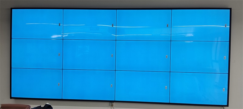 55寸3.5mm 3X4液晶拼接屏色彩调试