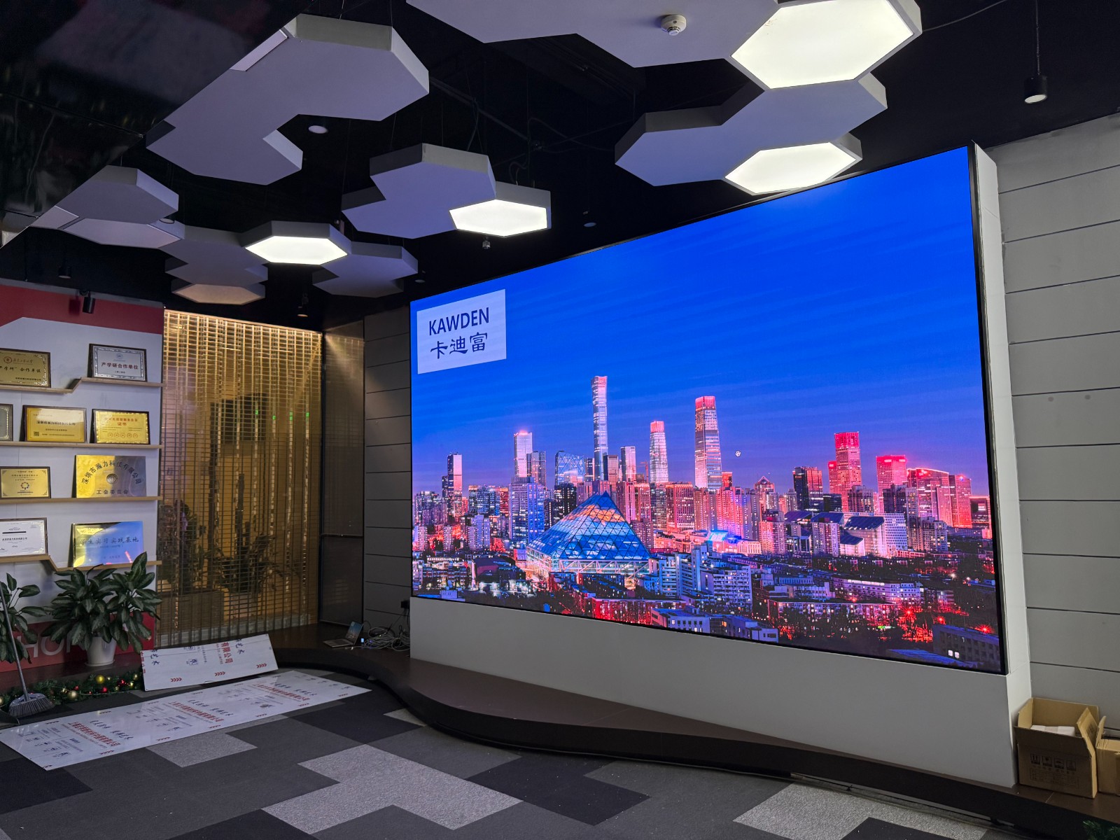 展厅P1.86led显示屏 展厅P1.86led显示屏