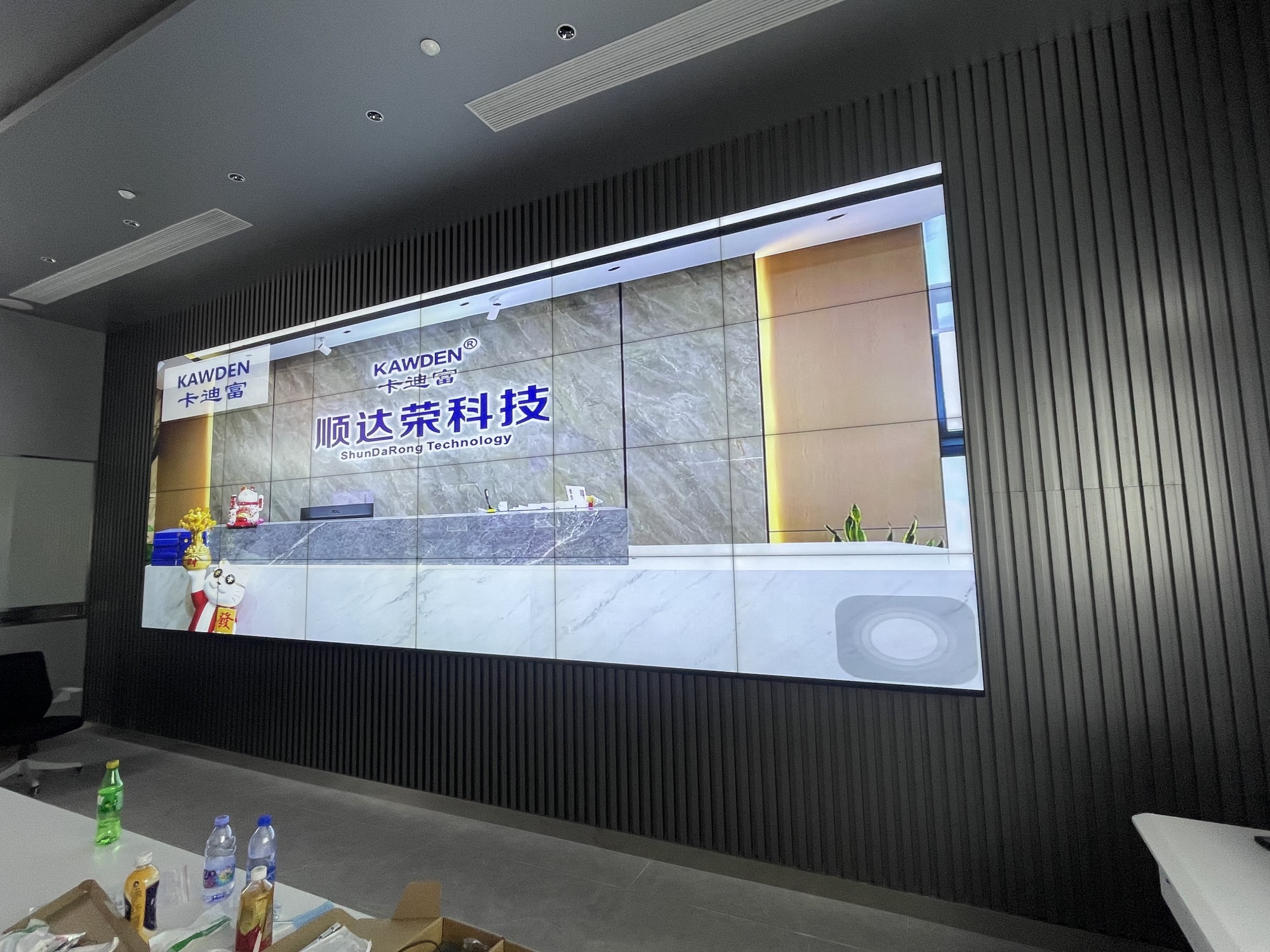 公司展厅液晶拼接屏项目 公司展厅液晶拼接屏项目