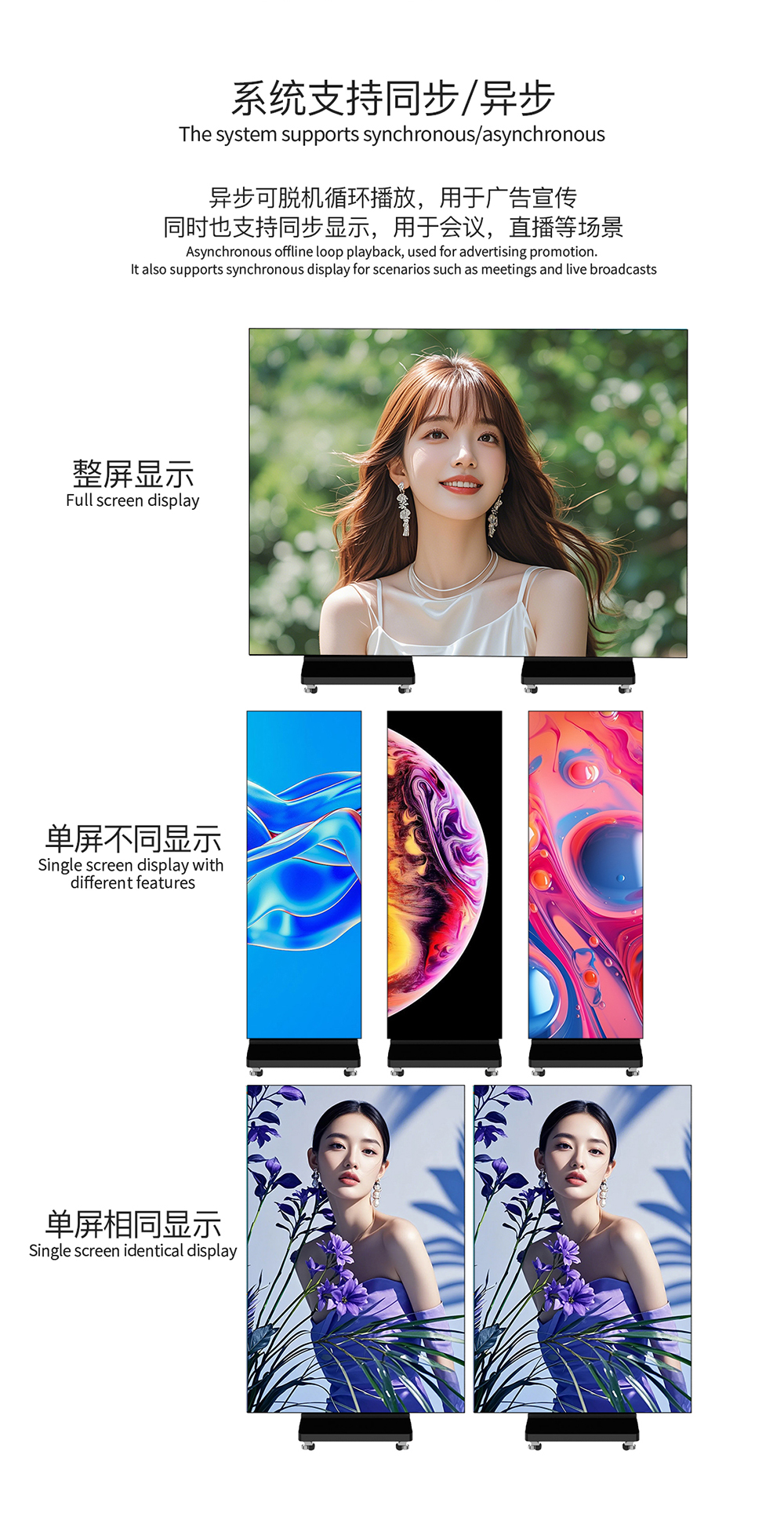 系统支持同步/异步