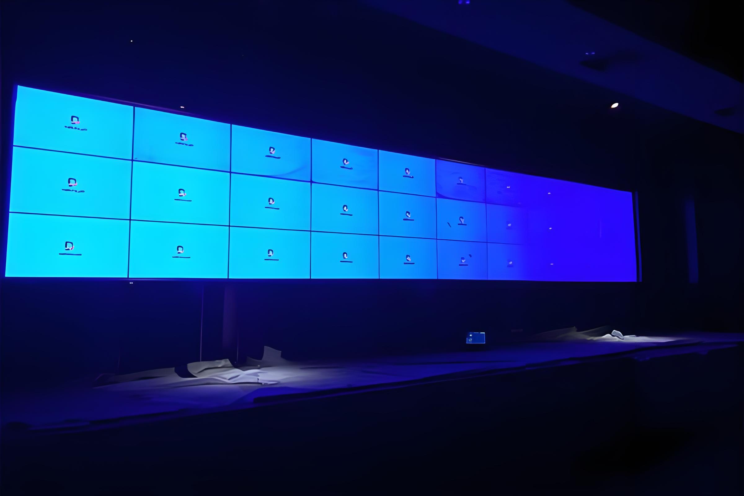 三亚珠宝城液晶拼接屏展示图片 三亚珠宝城液晶拼接屏展示图片
